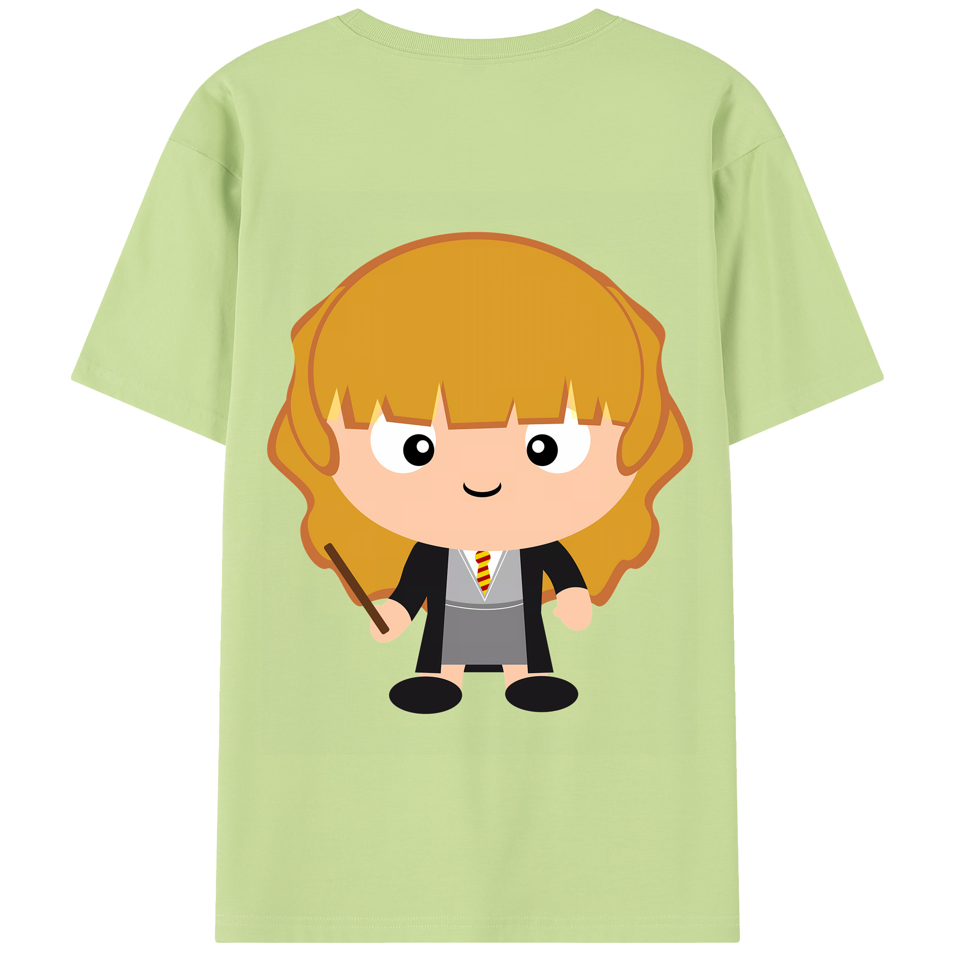 （画像用） Harry Potter ハリー・ポッターシリーズ 綿100％半袖Tシャツ（背面プリント）